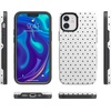 image:imageCasely iPhone 12 Mini Case  On the Dot  White Polka Dot  Bold Protective Design  Compatible with MagSafe