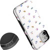 image:imageCasely iPhone 12 Mini Case  Powder Pups  Dog Sled  Bold Protective Design  MagSafe Compatible Design