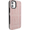 image:imageCasely iPhone 12 Mini Case  Pretty in Pastel  Blush Stripes  Bold Protective Design  MagSafe Compatible Design