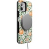 image:imageCasely iPhone 12 Mini Case  Pumpkin Patch  Green Vines  Bold Protective Design  MagSafe Compatible Design