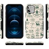 image:imageCasely iPhone 12 Mini Case  Santas Stamps  Holiday Market  Bold Protective Design  MagSafe Compatible Design