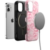 image:imageCasely iPhone 12 Mini Case  Sealed with a Kiss  Pink Lipstick  Bold Protective Design  Compatible with MagSafe