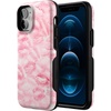 image:imageCasely iPhone 12 Mini Case  Sealed with a Kiss  Pink Lipstick  Bold Protective Design  Compatible with MagSafe
