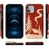 image:imageCasely iPhone 12 Mini Case  Snowed in  Cozy Winter  Bold Protective Design  MagSafe Compatible Design