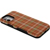 image:imageCasely iPhone 12 Mini Case  Spiced Chai  Fall Plaid  Bold Protective Design  MagSafe Compatible Design