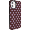 image:imageCasely iPhone 12 Mini Case  Spotted in SoHo  Burgundy Polka Dot  Bold Protective Design  Compatible with MagSafe