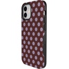 image:imageCasely iPhone 12 Mini Case  Spotted in SoHo  Burgundy Polka Dot  Bold Protective Design  Compatible with MagSafe