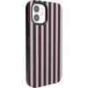 image:imageCasely iPhone 12 Mini Case  Sunday in Brooklyn  Chocolate Blue Stripes  Bold Protective Design  Compatible with MagSafe