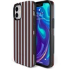 image:imageCasely iPhone 12 Mini Case  Sunday in Brooklyn  Chocolate Blue Stripes  Bold Protective Design  Compatible with MagSafe