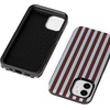 image:imageCasely iPhone 12 Mini Case  Sunday in Brooklyn  Chocolate Blue Stripes  Bold Protective Design  Compatible with MagSafe