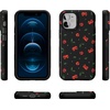 image:imageCasely iPhone 12 Mini Case  Sweet Revenge  Cherry Skulls  Bold Protective Design  Compatible with MagSafe