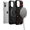 image:imageCasely iPhone 12 Mini Case  Sweet Revenge  Cherry Skulls  Bold Protective Design  Compatible with MagSafe