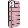 image:imageCasely iPhone 12 Mini Case  Uptown Gridlock  Pink Checkerboard  Bold Protective Design  Compatible with MagSafe
