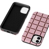 image:imageCasely iPhone 12 Mini Case  Uptown Gridlock  Pink Checkerboard  Bold Protective Design  Compatible with MagSafe