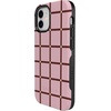 image:imageCasely iPhone 12 Mini Case  Uptown Gridlock  Pink Checkerboard  Bold Protective Design  Compatible with MagSafe