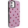 image:imageCasely iPhone 12 Mini Case  Very Cherry  Painted Cherries  Bold Protective Design  MagSafe Compatible Design