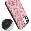 image:imageCasely iPhone 12 Mini Case  Vintage Belle  Floral Toile  Bold Protective Design  MagSafe Compatible Design
