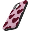 image:imageCasely iPhone 12 Mini Case  Whole Lotta Love  Plum Hearts  Bold Protective Design  MagSafe Compatible Design