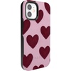 image:imageCasely iPhone 12 Mini Case  Whole Lotta Love  Plum Hearts  Bold Protective Design  MagSafe Compatible Design