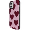image:imageCasely iPhone 12 Mini Case  Whole Lotta Love  Plum Hearts  Bold Protective Design  MagSafe Compatible Design