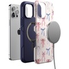 image:imageCasely iPhone 12 Pro Max Case  Coquette Girlie  Pastel Bows  Bold Protective Design  Compatible with MagSafe
