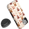 image:imageCasely iPhone 12 Pro Max Case  Fall Girlie  Pumpkin Spice Bows  Bold Protective Design  MagSafe Compatible Design