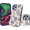 image:imageCasely iPhone 12 Pro Max Case  Ink amp Iris  Vintage Floral  Bold Protective Design  Compatible with MagSafe