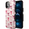 image:imageCasely iPhone 12 Pro Max Case  Pink Bows  Lover Girlie  Bold Protective Design  MagSafe Compatible Design