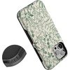 image:imageCasely iPhone 12 Pro Max Case  Sage Garden  Green Floral  Bold Protective Design  MagSafe Compatible Design