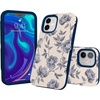 image:imageCasely iPhone 1212 Pro Case  Ink amp Iris  Vintage Floral  Bold Protective Design  Compatible with MagSafe