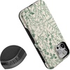 image:imageCasely iPhone 1212 Pro Case  Sage Garden  Green Floral  Bold Protective Design  Compatible with MagSafe