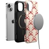 image:imageCasely iPhone 13 Case  All Wrapped Up  Vintage Bows  Bold Protective Design  MagSafe Compatible Design