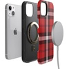image:imageCasely iPhone 13 Case  As if Red Plaid  Bold Protective Design  Compatible with MagSafe