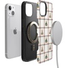 image:imageCasely iPhone 13 Case  Bear Hugs  Teddy Squares  Bold Protective Design  MagSafe Compatible Design