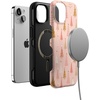 image:imageCasely iPhone 13 Case  Bubblegum Forest  Christmas Tree  Bold Protective Design  MagSafe Compatible Design