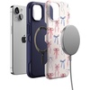 image:imageCasely iPhone 13 Case  Coquette Girlie  Pastel Bows  Bold Protective Design  Compatible with MagSafe