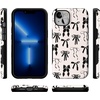 image:imageCasely iPhone 13 Case  Goth Girlie  Black Bows  Bold Protective Design  Compatible with MagSafe