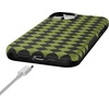 image:imageCasely iPhone 13 Case  Harlequin Wicked Diamond  Black and Green  Bold Protective Design  MagSafe Compatible Design