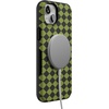 image:imageCasely iPhone 13 Case  Harlequin Wicked Diamond  Black and Green  Bold Protective Design  MagSafe Compatible Design