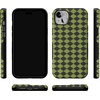 image:imageCasely iPhone 13 Case  Harlequin Wicked Diamond  Black and Green  Bold Protective Design  MagSafe Compatible Design