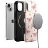 image:imageCasely iPhone 13 Case  Heart Flutters  Butterfly  Bold Protective Design  Compatible with MagSafe
