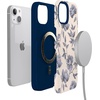 image:imageCasely iPhone 13 Case  Ink amp Iris  Vintage Floral  Bold Protective Design  Compatible with MagSafe