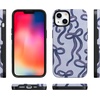 image:imageCasely iPhone 13 Case  Love Me Knot  Blue Bow  Bold Protective Design  MagSafe Compatible Design