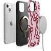 image:imageCasely iPhone 13 Case  Love Me Knot  Mauve Bow  Bold Protective Design  MagSafe Compatible Design