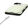 image:imageCasely iPhone 13 Case  Mint Lattice  Sunday Best  Bold Protective Design  Compatible with MagSafe