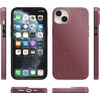 image:imageCasely iPhone 13 Case  Moody Monochrome  Bordeaux Rose  Compatible with MagSafe  Classic Ultra Thin Design