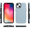 image:imageCasely iPhone 13 Case  On the Dot  Blue amp Brown Polka Dot  Bold Protective Design  Compatible with MagSafe