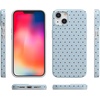 image:imageCasely iPhone 13 Case  On the Dot  Blue amp Brown Polka Dot  Compatible with MagSafe  Classic Ultra Slim Design