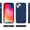 image:imageCasely iPhone 13 Case  On the Dot  Navy Polka Dot  Bold Protective Design  Compatible with MagSafe