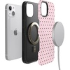 image:imageCasely iPhone 13 Case  On the Dot  Pink amp Brown Polka Dot  Bold Protective Design  Compatible with MagSafe
